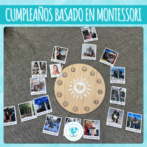 CUMPLEAÑOS BASADO EN MONTESSORI