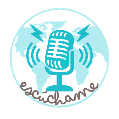 Ilustración de micrófono de radio sobre mapa del mundo - Adventures in Class