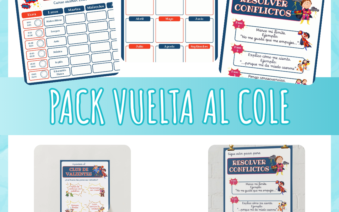 Pack cartelería y rutinas – cómic